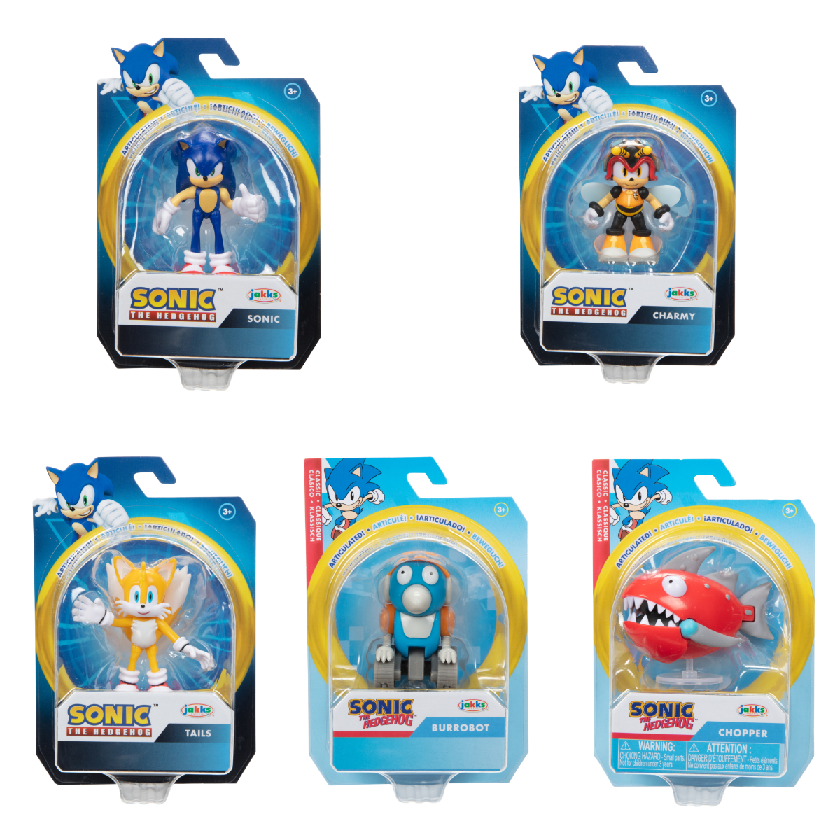 SONIC - FIGURINA 6 CM, S11, DIVERSE PERSONAJE - JAKKS PACIFIC (416514) - Libelula Vesela - Jucarii