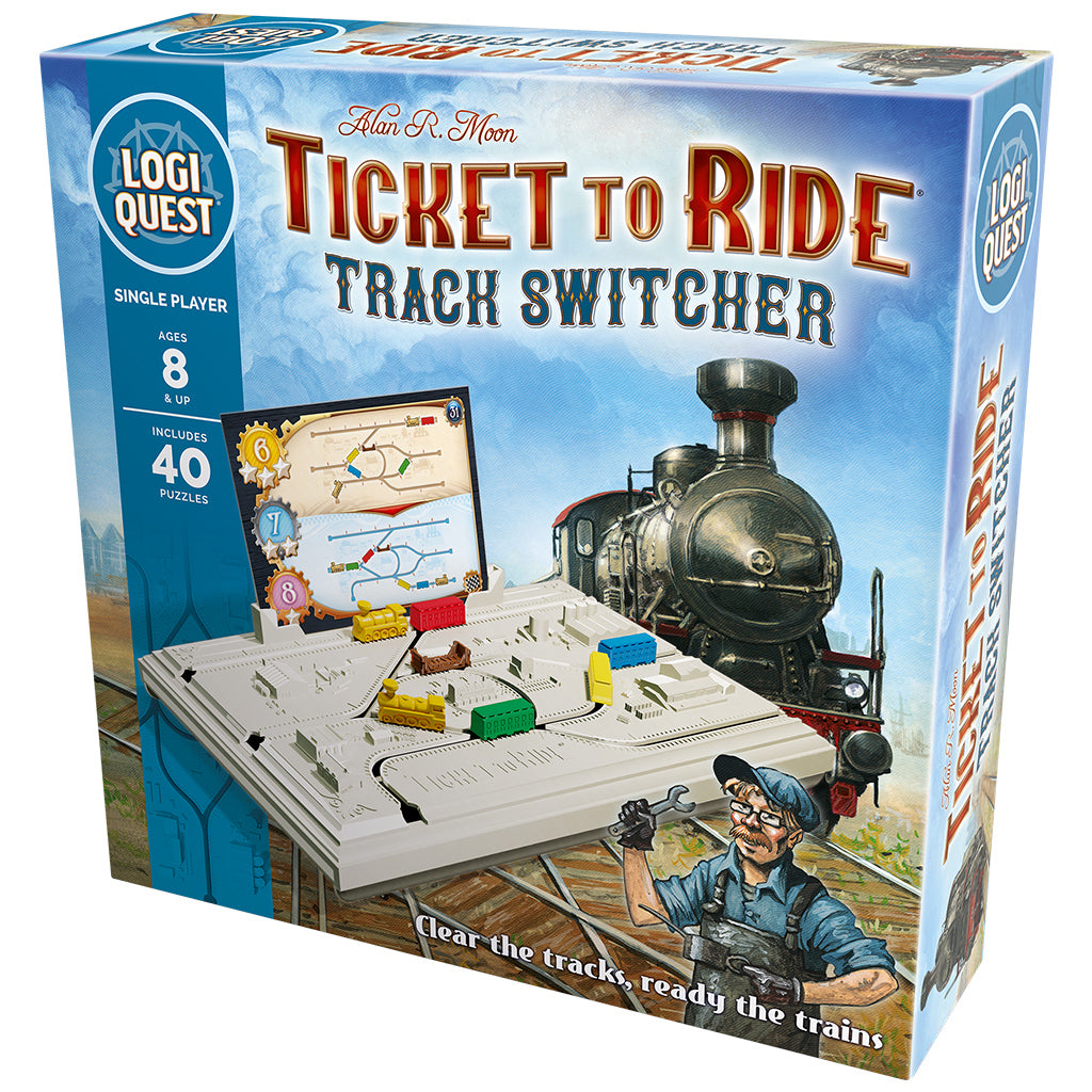 JOC LOGIQUEST TICKET TO RIDE - ASMODEE (MIXLQ02) - Libelula Vesela - Jucarii
