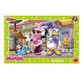 PUZZLE - MINNIE SI DAISY LA PLIMBARE (15 PIESE) - DINO TOYS (301269) - Libelula Vesela - Jucarii