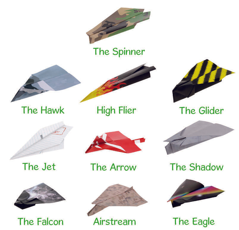 SET AVIOANE DIN HARTIE - GALT (1105266) - Libelula Vesela - Jucarii