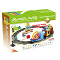 JOC DE CONSTRUCTIE MAGNETIC - 68 PIESE - MAGPLAYER (MPK-68) - Libelula Vesela - Jucarii