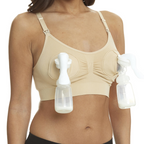 SUTIEN 2 IN1 - ALAPTARE SI SUSTINERE POMPA SAN  (BEJ) - BUFNITEL BEBE (BUF001) Libelula Vesela Puericultura