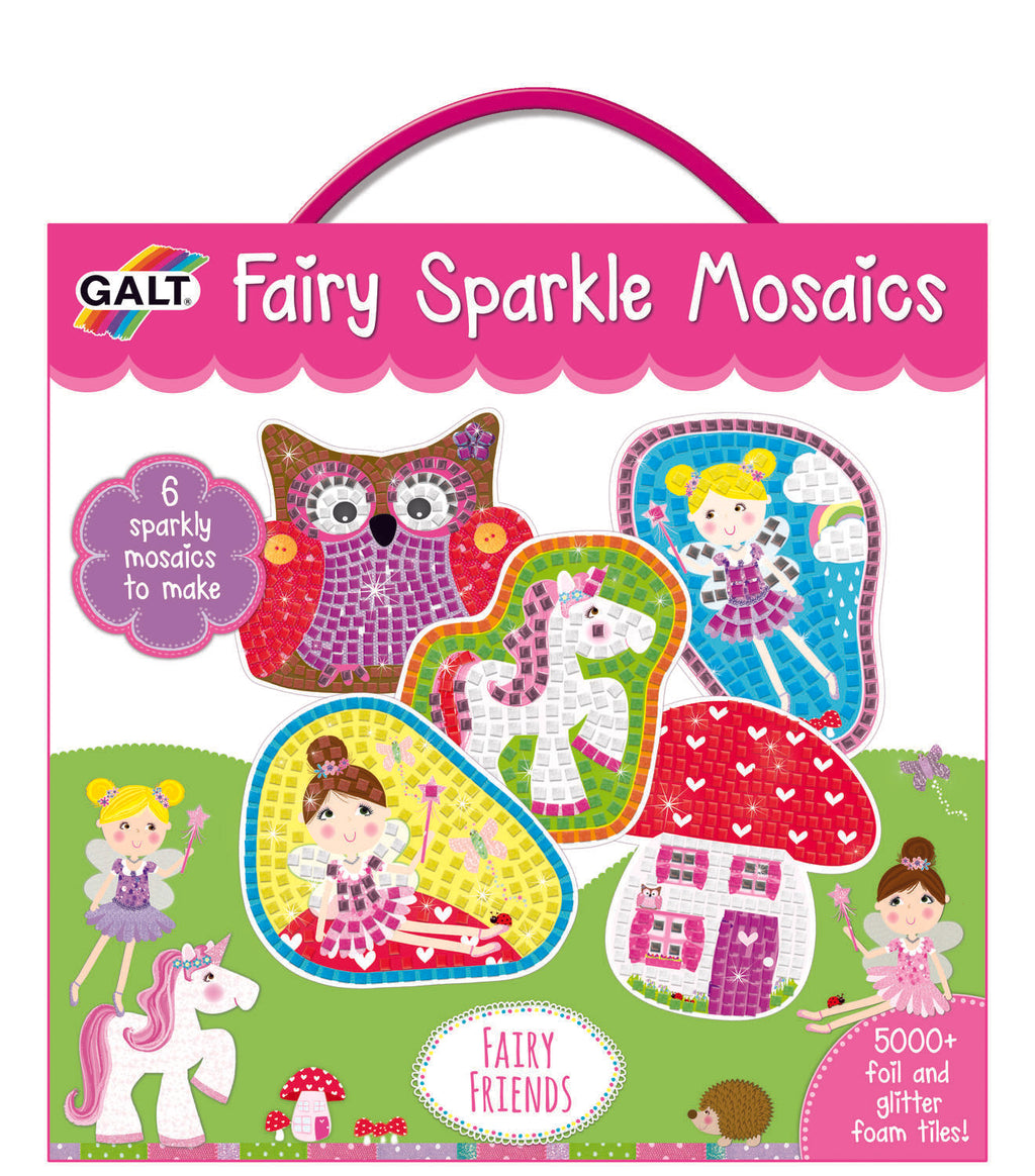 SET CREATIV - MOZAIC FAIRY FRIENDS - GALT (1003916) - Libelula Vesela - Jucarii