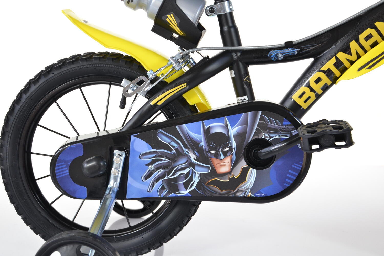 BICICLETA COPII 14" BATMAN - DINO BIKES (614-BT) - Libelula Vesela - Jucarii