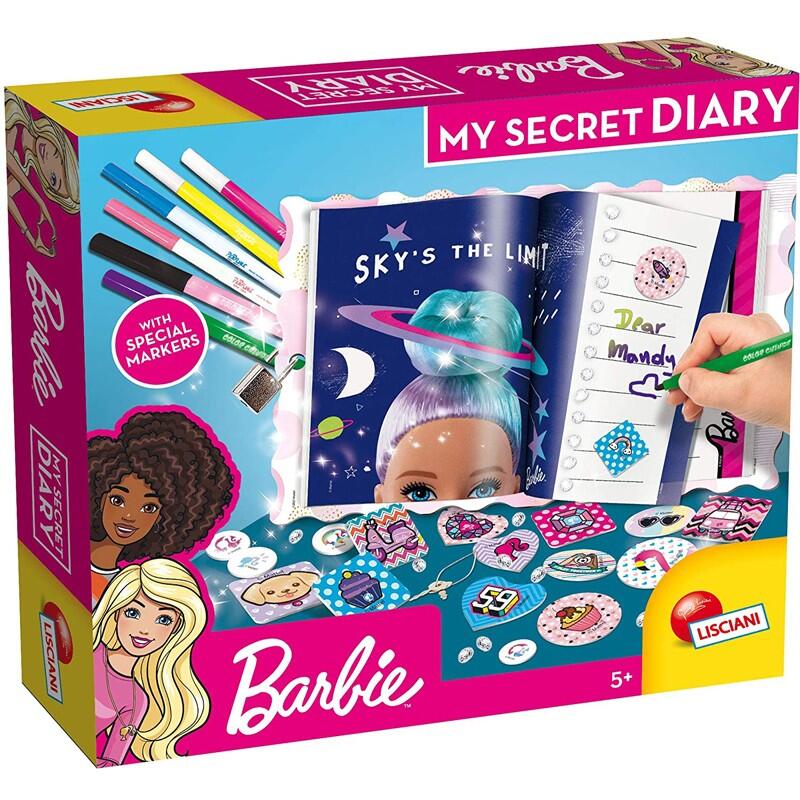 JURNALUL MEU SECRET - BARBIE - LISCIANI (L86030) - Libelula Vesela - Jucarii