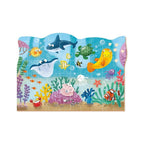 PUZZLE - DISTRACTIE CU ANIMALUTE MARINE ( 60 PIESE) - DODO (DO300378) - Libelula Vesela - Jucarii