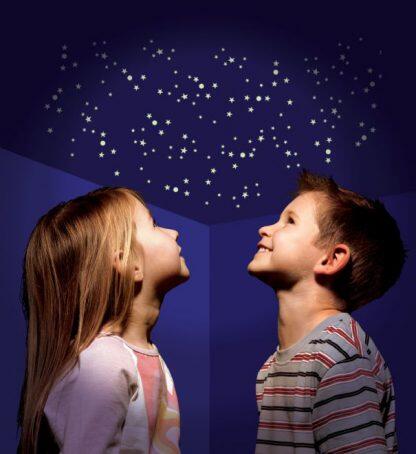 SET 350 ABTIBILDURI REFLECTORIZANTE - STELE - BRAINSTORM (B8000) - Libelula Vesela - Jucarii