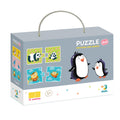 DUO PUZZLE - MAMA SI PUIUL (2 PIESE) - DODO (DO300150) - Libelula Vesela - Jucarii