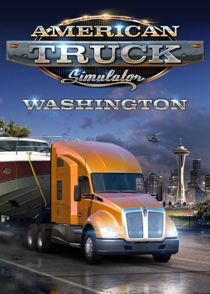 AMERICAN TRUCK SIMULATOR - WASHINGTON - STEAM - PC - WORLDWIDE - MULTILANGUAGE - Libelula Vesela - Jocuri video