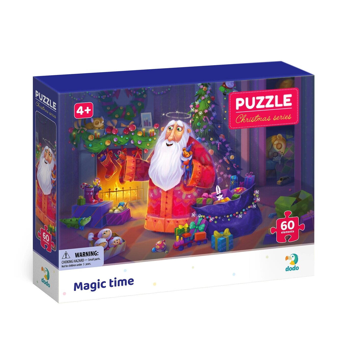 PUZZLE - MAGIA CRACIUNULUI (60 PIESE) - DODO (DO300577) - Libelula Vesela - Jucarii
