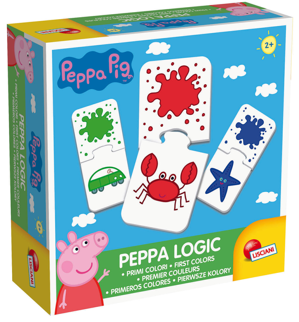 PRIMUL MEU JOC CU CULORI - PEPPA PIG - LISCIANI (L95292-A) - Libelula Vesela - Jucarii