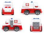 CAMION AMBULANTA TRUXX CU FIGURINA SI ACCESORII - LENA (LE04456) - Libelula Vesela - Jucarii