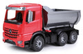 CAMION CU BASCULANTA MERCEDES AROCS WORXX DIN PLASTIC 45 CM - LENA (LE04610) - Libelula Vesela - Jucarii