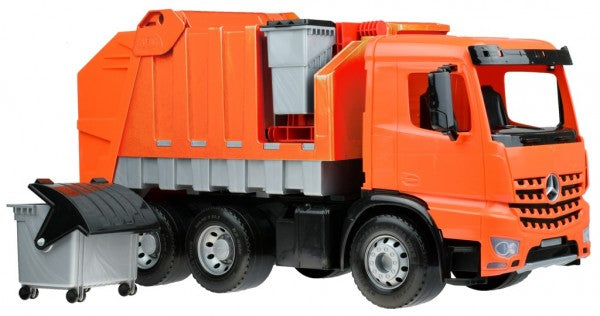 CAMION DE GUNOI DIN PLASTIC PENTRU COPII LICENTA MERCEDES BENZ 72 CM - LENA (LE02165) - Libelula Vesela - Jucarii