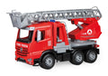 CAMION DE POMPIERI DIN PLASTIC PENTRU COPII MERCEDES AROCS  - LENA (LE04615) - Libelula Vesela - Jucarii