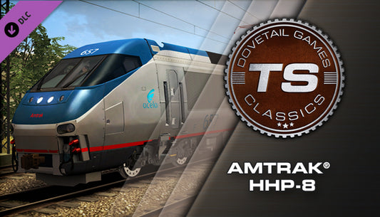 TRAIN SIMULATOR - AMTRAK HHP-8 LOCO ADD-ON (DLC) - PC - STEAM - EN - WORLDWIDE - Libelula Vesela - Jocuri video