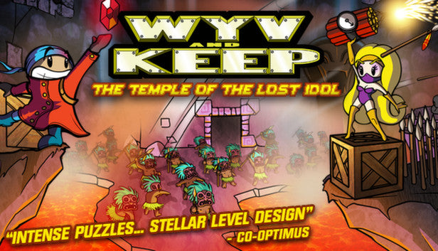 WYV AND KEEP: THE TEMPLE OF THE LOST IDOL - PC - STEAM - MULTILANGUAGE - WORLDWIDE - Libelula Vesela - Jocuri video