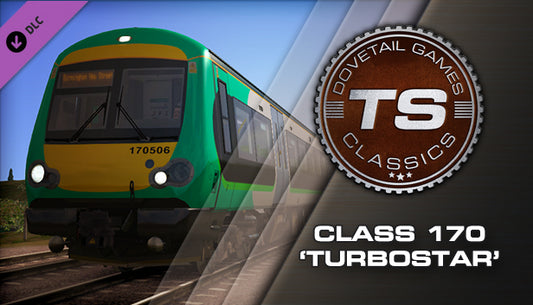 TRAIN SIMULATOR: BR CLASS 170 ‘TURBOSTAR’ DMU ADD-ON - STEAM - PC - EN - WORLDWIDE - Libelula Vesela - Jocuri video