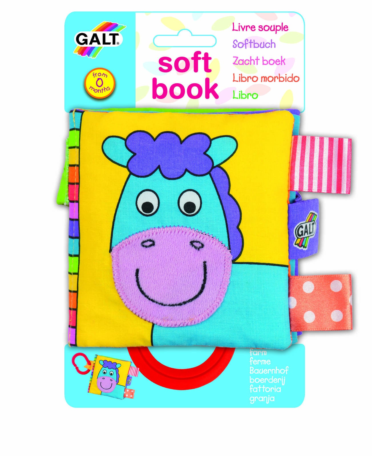 SOFT BOOK: CARTICICA MOALE FARM (1003700) - Libelula Vesela - Jucarii