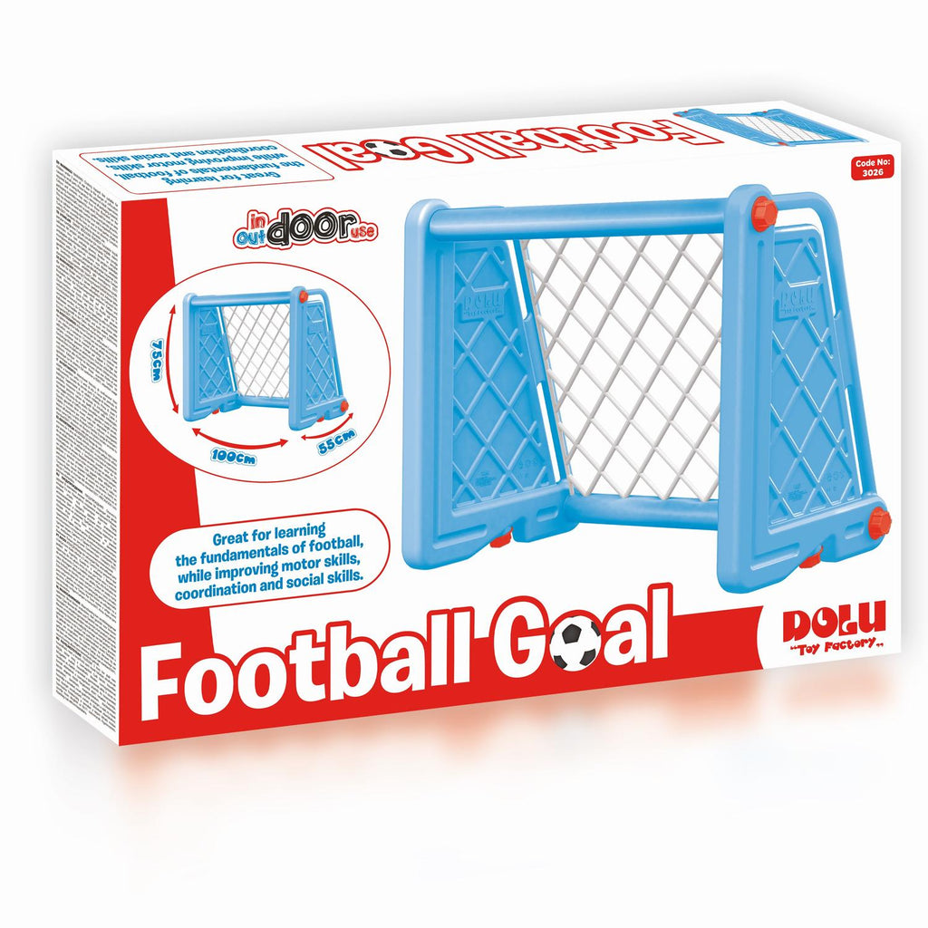 POARTA FOTBAL PENTRU COPII - ALBASTRA - DOLU (D3026) - Libelula Vesela - Jucarii