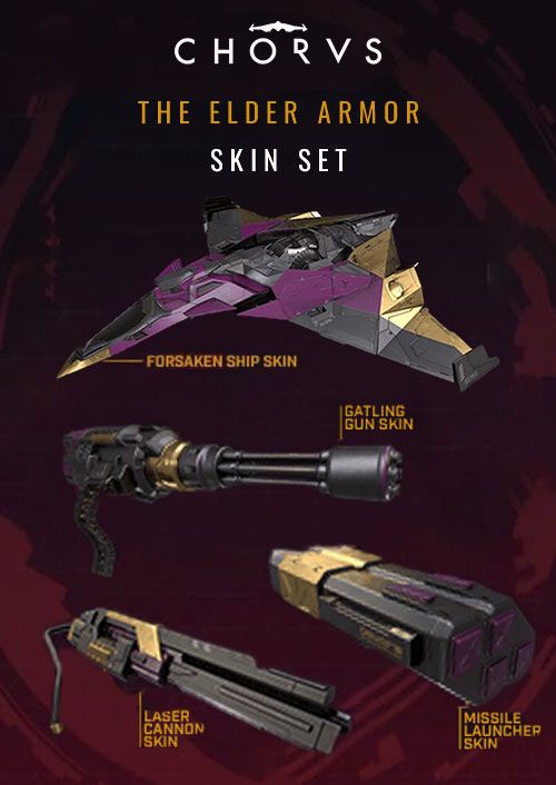 CHORUS - THE ELDER ARMOR SKIN SET (DLC) - PLAYSTATION - PS5 - PSN - MULTILANGUAGE - EU - Libelula Vesela - Jocuri video