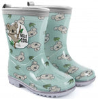 CIZME DE CAUCIUC URSULET CU MARGINE REFLECTORIZANTA MARIMI 22-31 - PERLETTI (PE15601) - Libelula Vesela - Incaltaminte