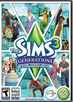 THE SIMS 3 - GENERATIONS - EXPANSION PACK - ORIGIN - MULTILANGUAGE - EU - PC - Libelula Vesela - Jocuri video