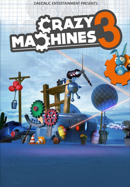 CRAZY MACHINES 3 - STEAM - MULTILANGUAGE - WORLDWIDE - PC - Libelula Vesela - Jocuri video