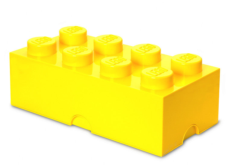 CUTIE DEPOZITARE LEGO 2X4 GALBEN (40041732) - Libelula Vesela - Jucarii