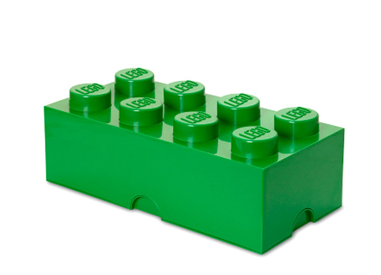 CUTIE DEPOZITARE LEGO 2X4 VERDE INCHIS (40041734) - Libelula Vesela - Jucarii