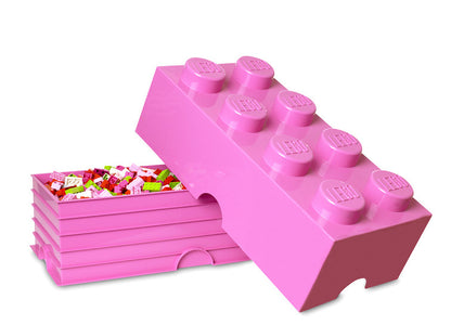 CUTIE DEPOZITARE LEGO 2X4 ROZ (40041739) - Libelula Vesela - Jucarii