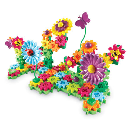 SET DE CONSTRUCTIE - GEARS! FLORAL (LER9214-D) - Libelula Vesela - Jucarii