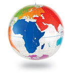 GLOB PAMANTESC GONFLABIL (LER2438) - Libelula Vesela - Jucarii