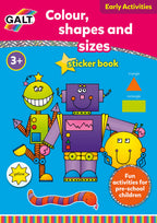 CARTE DE COLORAT - CULORI, FORME SI DIMENSIUNI - GALT (L3124F) - Libelula Vesela - Jucarii