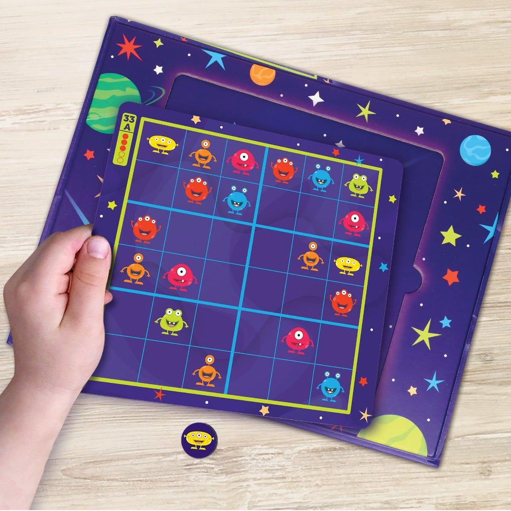 SUDOKU MAGNETIC - CALATORIE IN SPATIU - LEARNING RESOURCES (LER9320) - Libelula Vesela - Jucarii