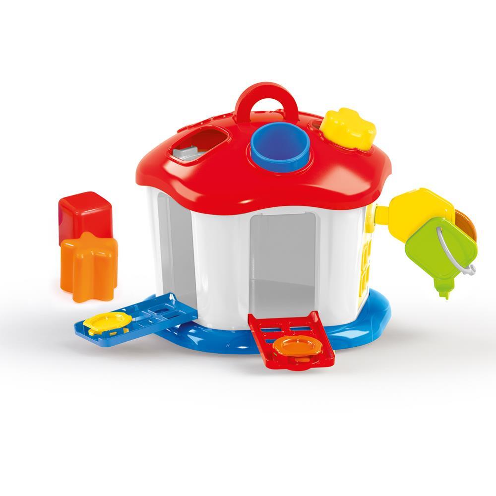 JOC SORTARE - CASUTA VESELA CU CHEI - DOLU (D5096) - Libelula Vesela - Jucarii