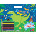 COLOREAZA - DINOZAURI (CREIOANE) - GIRASOL (978-606-024-244-4) - Libelula Vesela - Carti