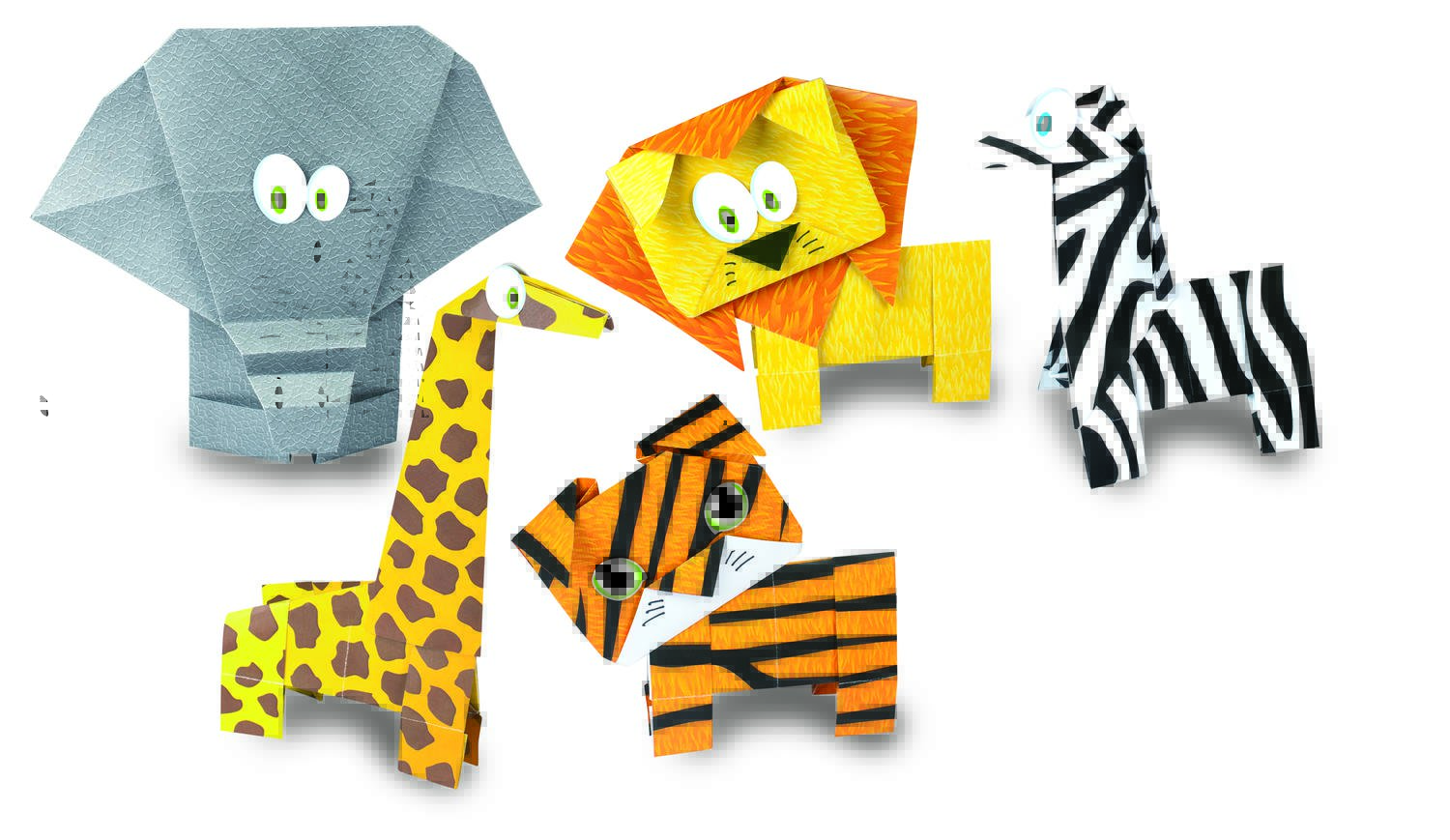 JOC ORIGAMI - ANIMALUTE SALBATICE - GALT (1105464) - Libelula Vesela - Jucarii