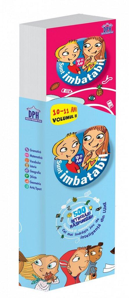 SUNT IMBATABIL - INTREBARI SI RASPUNSURI - 10 - 11 ANI - VOLUMUL II - DPH (978-606-683-114-7) - Libelula Vesela - Carti