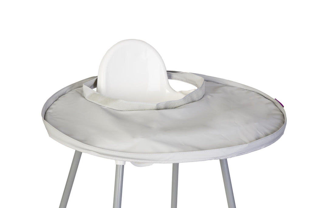 KIT HRANIRE - BAVETA SI TAVA (FRUCTE VESELE) - TIDY TOT (SKU104) - Libelula Vesela - Puericultura