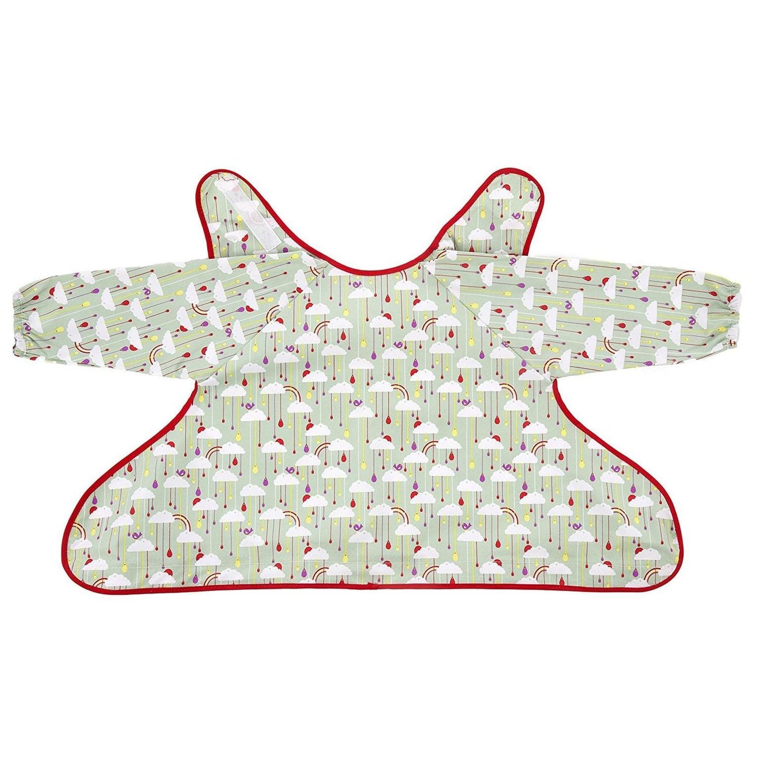 BAVETA CU MANECI LUNGI - NORISORI PUFOSI - TIDY TOT (TCBSR) - Libelula Vesela - Puericultura