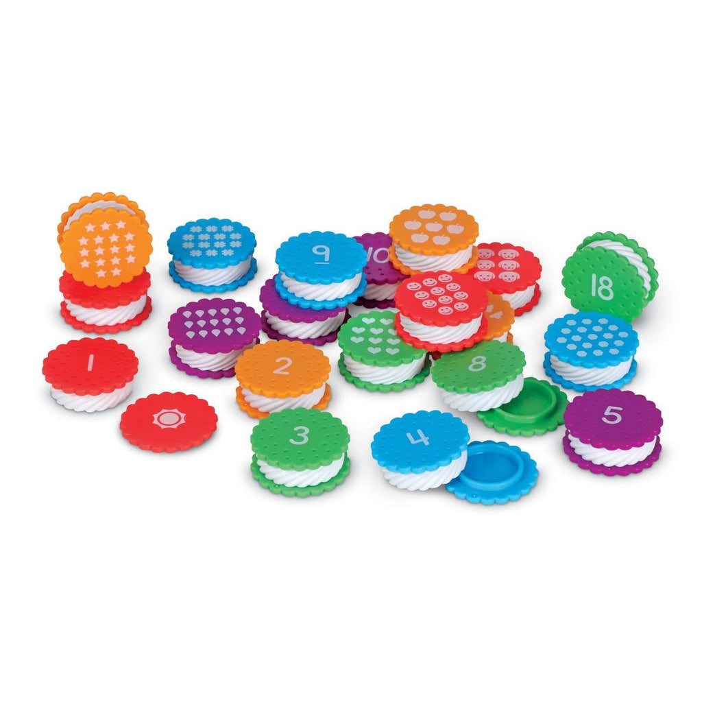 JOC PENTRU SORTAT SI NUMARAT - MINI PRAJITURELE - LEARNING RESOURCES (LER6798) - Libelula Vesela - Jucarii