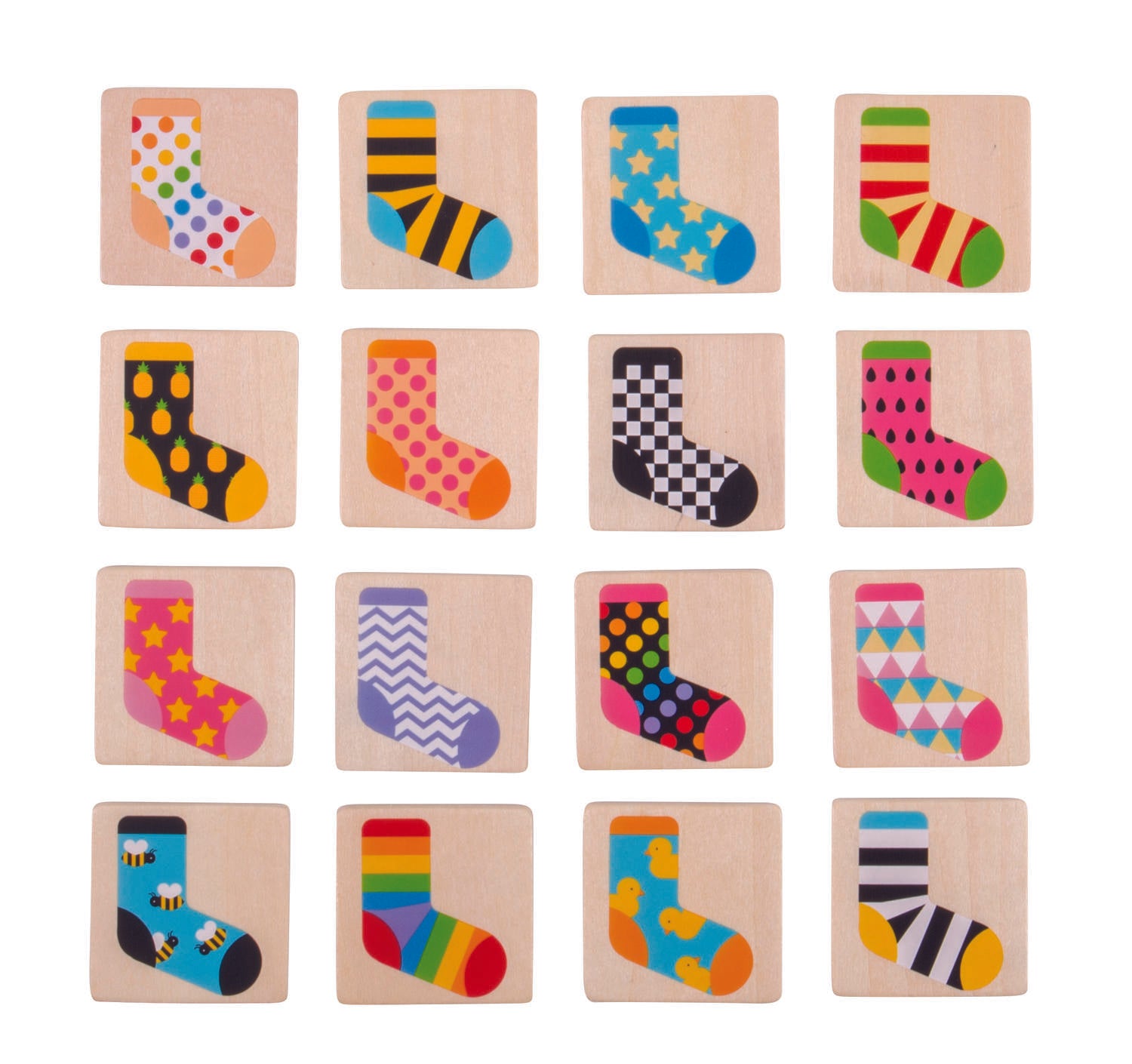 JOC DE MEMORIE - CIORAPEII MEI - BIGJIGS (BJ905) - Libelula Vesela - Jucarii