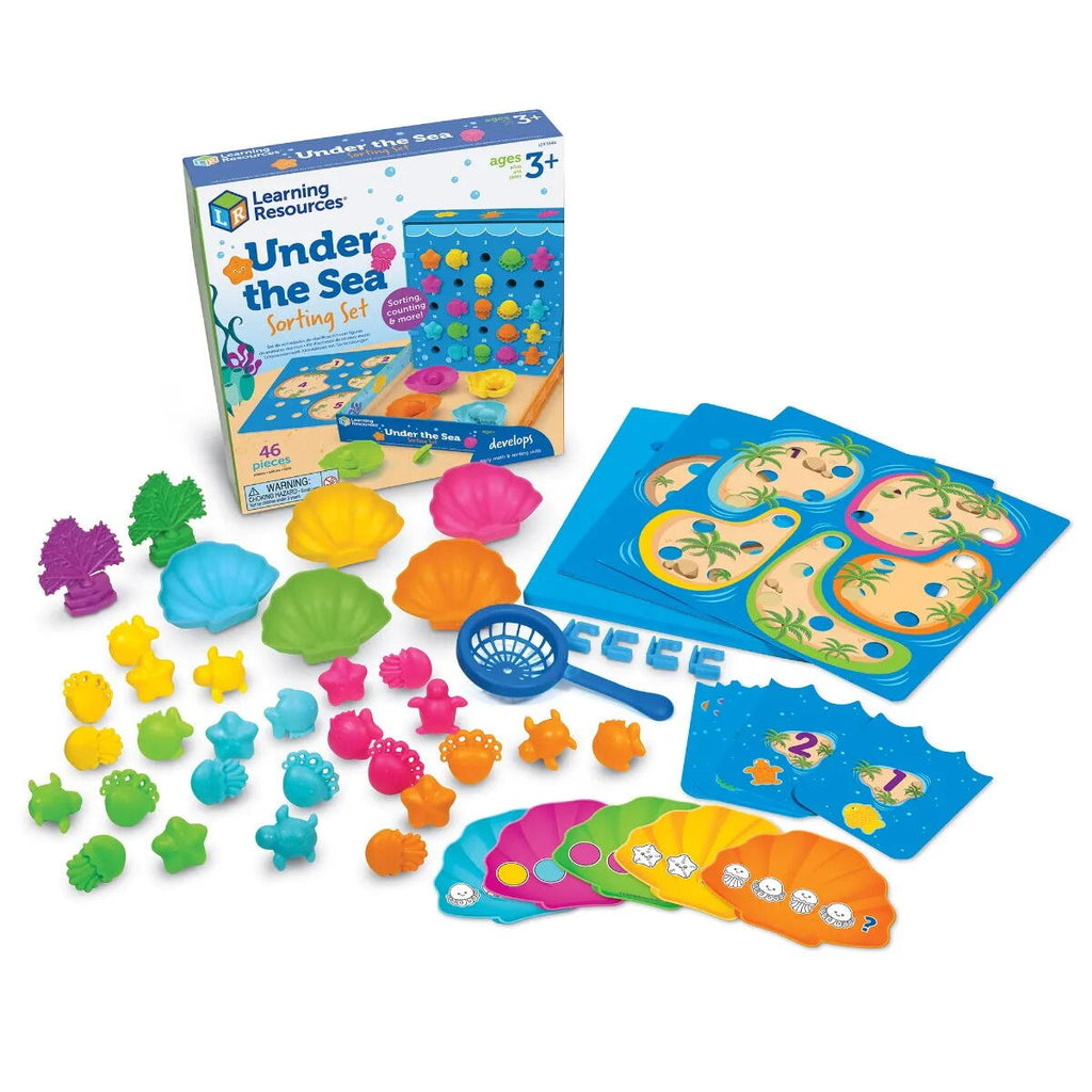 SET SORTAT SI NUMARAT - OCEANUL VESEL - LEARNING RESOURCES (LER5544) - Libelula Vesela - Jucarii