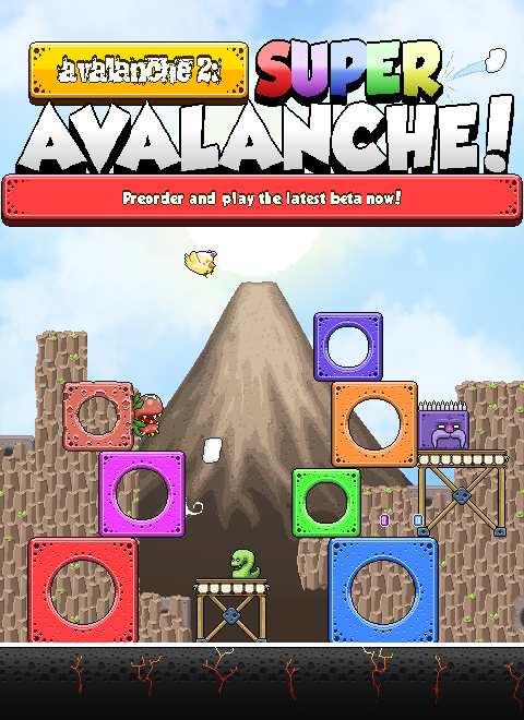 AVALANCHE 2: SUPER AVALANCHE - STEAM - PC - WORLDWIDE - MULTILANGUAGE - Libelula Vesela - Jocuri video