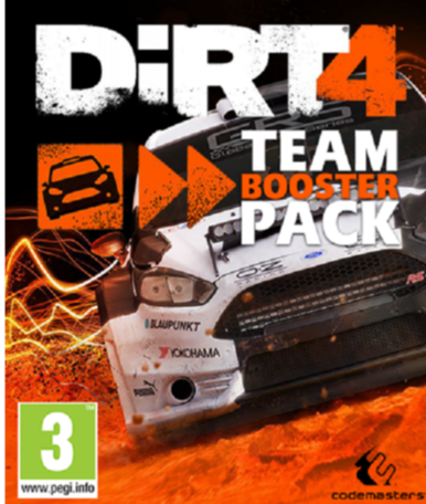 DIRT 4 - TEAM BOOSTER PACK - PC - STEAM - MULTILANGUAGE - WORLDWIDE - Libelula Vesela - Jocuri video