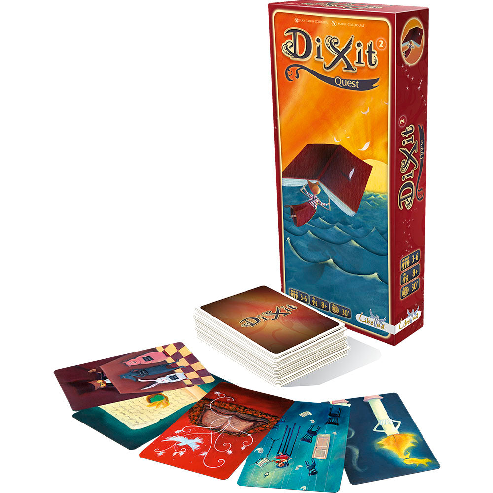JOC DE SOCIETATE EXTENSIE DIXIT QUEST - ASMODEE (DIX02RO) - Libelula Vesela - Jucarii