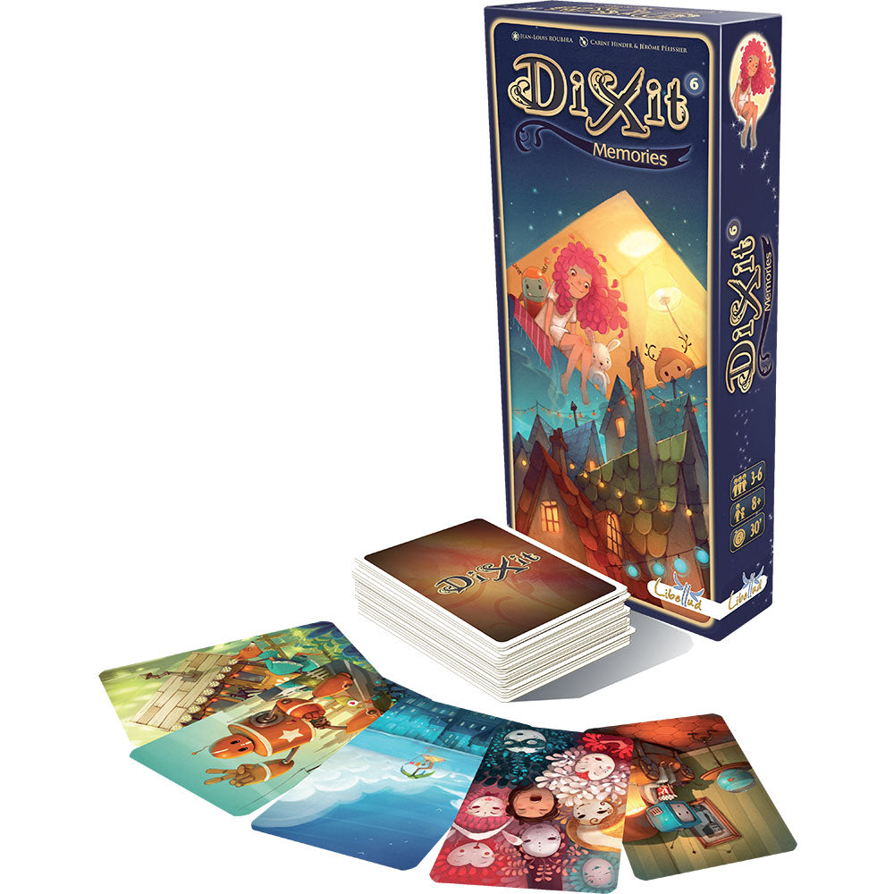 JOC DE SOCIETATE EXTENSIE DIXIT MEMORIES - ASMODEE (DIX08RO) - Libelula Vesela - Jucarii