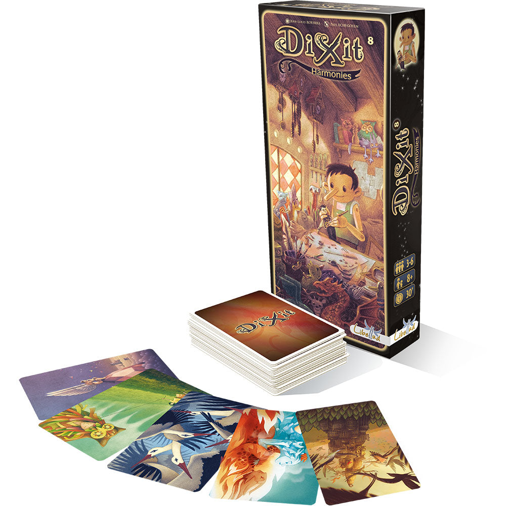 JOC DE SOCIETATE EXTENSIE DIXIT HARMONIES - ASMODEE (DIX10RO) - Libelula Vesela - Jucarii