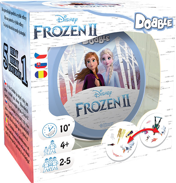 JOC DOBBLE FROZEN II - ASMODEE (DOBFR201CZSKRO) - Libelula Vesela - Jucarii